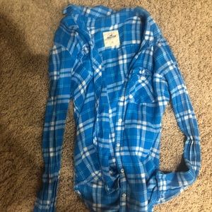 Blue flannel